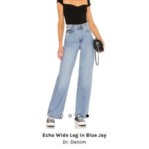 Dr. Denim echo wide leg jeans